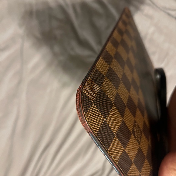 LV DAMIER WRISTLET - NEVERFUL POUCH - Picture 7 of 13